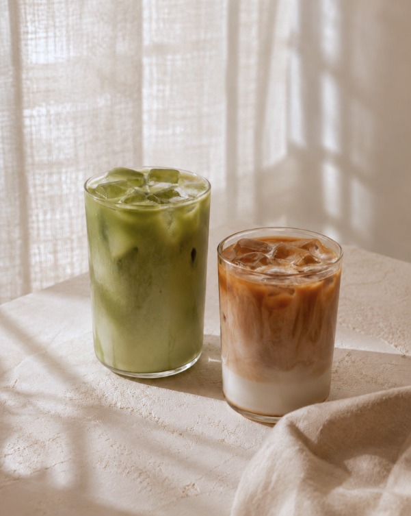 Matcha and specialty coffee